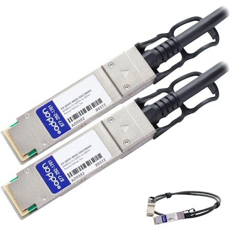 AddOn - 40GBase direct attach cable - QSFP+ - to - QSFP+ - 10 ft - twinaxial - passive